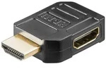 Goobay HDMITM-Adapter, vergoldet - HDMITM-Buchse (Typ A) > HDMITM-Stecker (Typ A)