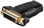 Goobay HDMITM/DVI-I-Adapter, vergoldet - HDMITM-Buchse (Typ A) > DVI-I-Buchse