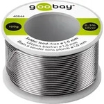 L&ouml;tzinn bleifrei, &oslash; 1,0 mm, 100 g Zusammensetzung: 0,3 % Silber, 0,7 % Kupfer, 96,5