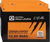 LIONTRON LiFePO4 Akku Smart BMS 12,8V, 80Ah - Vollwertiger Ersatz f&uuml;r 12 Volt