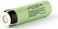 Panasonic NCR18650B Li-Ion Akku ohne Kopf, Flat Top 65,3x18,5mm 3,6 bis 3,7V 3400mAh