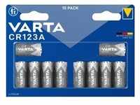 Varta Batterie Lithium, CR123A, 3V Photo, Retail Blister (10-Pack)