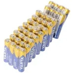 40 St&uuml;ck Varta Longlife Power Batterie Alkaline, Micro, AAA, LR03, 1.5V