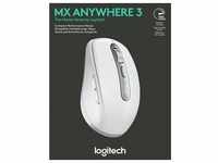 Logitech Maus MX Anywhere 3, Wireless, Unifying, Bluetooth, hellgrau Laser, 200-4000