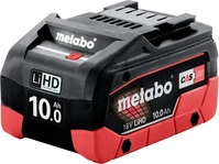 Metabo 18 V 10,0 Ah LiHD Akku-Pack - Hochleistungsakku f&uuml;r maximale Ausdauer