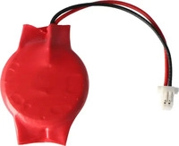 AccuCell CMOS Batterie CR2032 mit Stecker, Backup Lithium Batterie, Stecker...