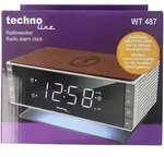WT487 - moderner Radiowecker, kompatibel mit Qi-f&auml;higen, mobilen Endger&auml;te