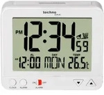 moderner, digitaler Funkwecker - WT 195 wei&szlig;