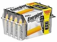 Energizer Batterie Alkaline, Micro, AAA, LR03, 1.5V Alkaline Power, Retail Box