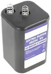 4R25, 430 Blockbatterie, Typ 4R25C Batterie, Lampenbatterie 6 Volt 9500mAh