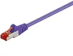 Goobay CAT 6 Patchkabel, S/FTP (PiMF), Lila