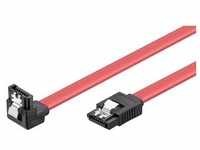 Goobay HDD S-ATA-Kabel 1,5 GBit/s/3 GBit/s 90° Clip - SATA L-Typ Stecker > SATA