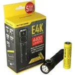 Nitecore E4K - 4400 Lumen NC-E4K LED-Taschenlampe mit bis zu 4400Lumen inkl. Akku und