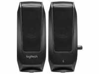 Logitech Lautsprecher S120, Audio, Stereo 2.0, 2.2W schwarz, Business