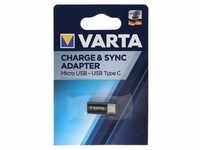 Varta Micro-USB Adapter von Micro-USB auf USB Type C Charge & Sync Adapter