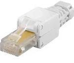 Goobay Werkzeugfreier RJ45 Stecker CAT 5e UTP ungeschirmt - F&uuml;r 3 Kabeldurchmesser