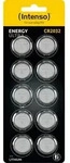 Intenso Batterie Lithium, Knopfzelle, CR2032, 3 Volt &ndash; Energy Ultra (10er Pack)