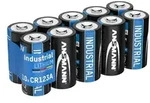 Ansmann Lithium Batterie CR123A / CR17335, 3 Volt, 10er Sparpack, perfekt f&uuml;r den