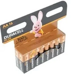 Duracell Batterie Alkaline, Mignon, AA, LR06, 1.5V Plus, Extra Life, Retail Blister