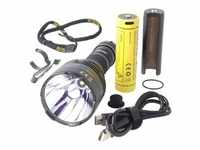 Nitecore LED-Taschenlampe Neu P30 inklusive 5000mAh NL2150R Akku