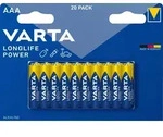 Varta Batterie Alkaline, Micro, AAA, LR03, 1.5V Longlife Power, Retail Blister