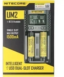 Nitecore UM2 USB-Ladeger&auml;t QC 2.0 kompatibel f&uuml;r Li-Ion Akkus, l&auml;dt bis zu 78mm