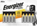Energizer Batterie Alkaline, Mignon, AA, LR06, 1.5V Alkaline Power, Retail Blister