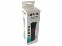 Arcas 3in1 LED Leuchte im schwarzem Aluminiumgehäuse und extra starkem Magnet