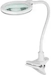 Goobay LED-Klemm-Lupenleuchte, 6 W - 480 lm, 100 mm Glaslinse, 1,75-fache