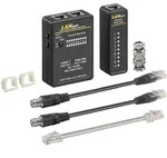 Goobay Netzwerk Kabeltester Set - zur Pr&uuml;fung von CAT 5/6 Netzwerk- und