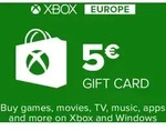 Xbox Gift Card 5&euro;