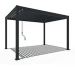 Weide Classic Pergola 3x4 Alu-Stahl, ca. B400/H255/T300 cm