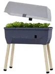 Gusta Garden Mini-Hochbeet Sammy Salad, inkl. Haube, ca. B79/H95/T38 cm, Dunkelgrau