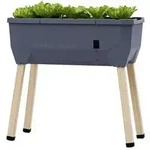 Gusta Garden Mini-Hochbeet Sammy Salad, ca. B79/H75/T37,5 cm, Anthrazit