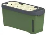 Gusta Garden Kr&auml;utertopf Harry Herbs, ca. B36/H16/T15 cm, Dunkelgr&uuml;n