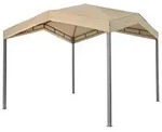 tepro Pavillonbespannung Marabo, ca. B305/H305/T96 cm, Taupe