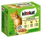 KITEKAT&reg; Nassfutter f&uuml;r Katzen Multipack Gefl&uuml;gel-Allerlei in Gelee, Adult, 12 x