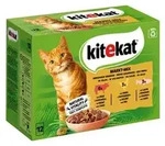 KITEKAT&reg; Nassfutter f&uuml;r Katzen Multipack Markt-Mix in Gelee, Adult, 12 x 85 g