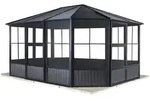 Sojag Outdoor-Pavillon Kaltwintergarten Charleston 1215, ca. B488,6/H280,9/T383,6 cm