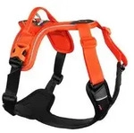 Non-stop dogwear Hundegeschirr Ramble harness, schwarz/orange