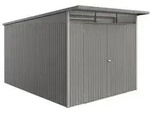 Biohort Metallger&auml;tehaus AvantGarde ECO A8, ca. B260/H222/T380 cm, Quarzgrau