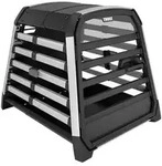 THULE&reg; Allax M Compact Hundetransportbox, ca. B65/H65/T77-82 cm, Schwarz, Silber
