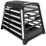THULE&reg; Allax XL Hundetransportbox, ca. B73/H70/T94-105 cm, Schwarz, Silber
