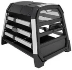 THULE&reg; Allax XS Hundetransportbox, ca. B50/H50/T66-72 cm, Schwarz, Silber