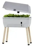 Gusta Garden Mini-Hochbeet Sammy Salad, inkl. Haube, ca. B79/H95/T38 cm, Hellgrau
