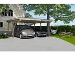 Weka Doppelcarport 616, Natur