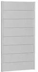 Biohort Sichtschutz, ca. B100/H180 cm, Silber