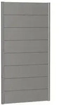 Biohort Sichtschutz, ca. B100/H180 cm, Quarzgrau