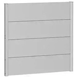 Biohort Sichtschutz, ca. B100/H90 cm, Silber