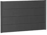 Biohort Sichtschutz, ca. B150/H90 cm, Dunkelgrau